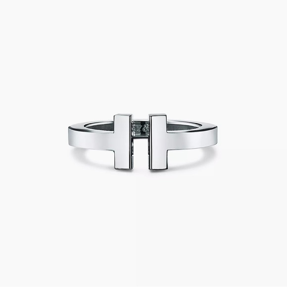 Tiffany T Square Ring in Sterling Silver - Picture 3 of 10